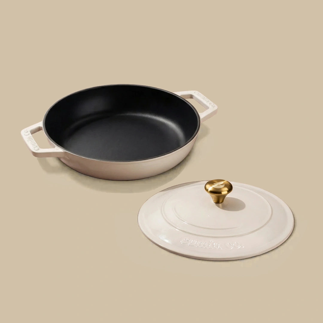 No. 10 Enamel Cast Iron Braiser (26cm) No. 10 Enamel Cast Iron Braiser (26cm) - Image 1