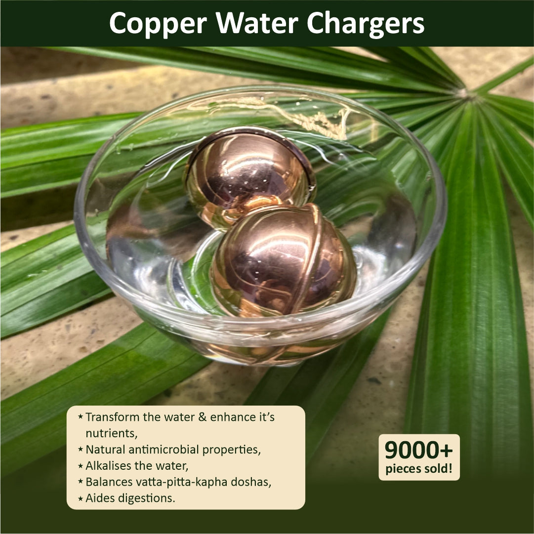 Ayurvedic Copper Water Chargers Ayurvedic Copper Water Chargers - Image 1
