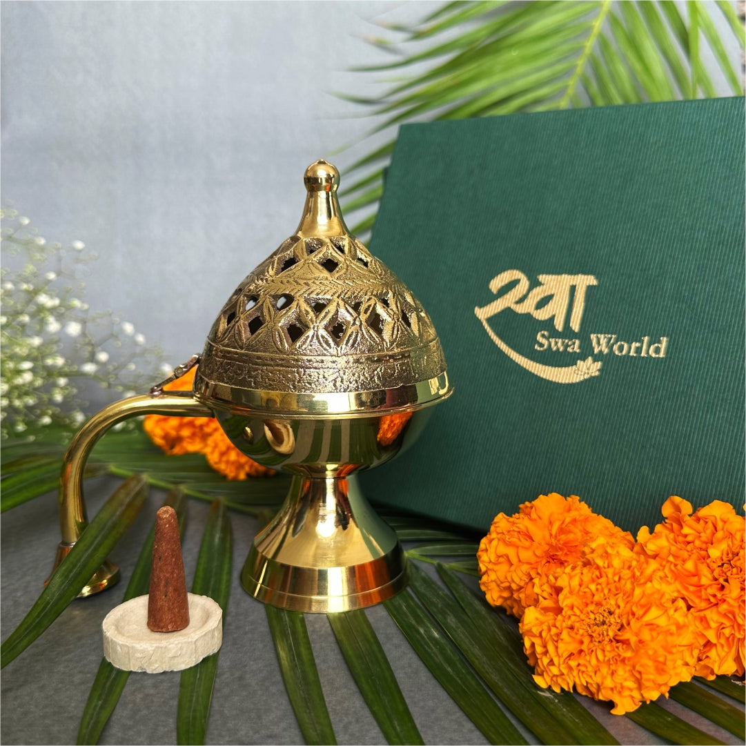 Dome Dhuni & Incense Set Dome Dhuni & Incense Set - Image 1