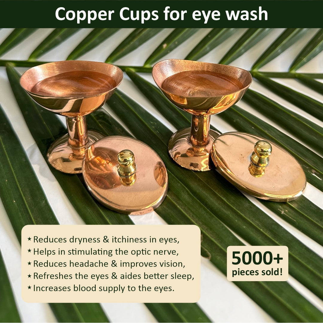 Copper Cups for Eye Wash Copper Cups for Eye Wash - Image 1